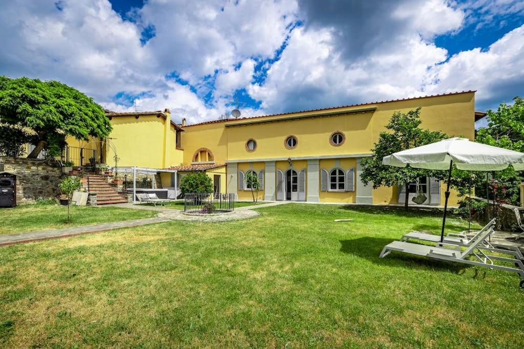 Luxury Limonaia With Jacuzzi Near Florence San Jacopo al Girone Luaran gambar