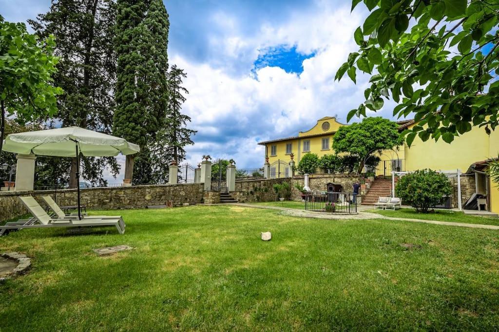 Luxury Limonaia With Jacuzzi Near Florence San Jacopo al Girone Luaran gambar