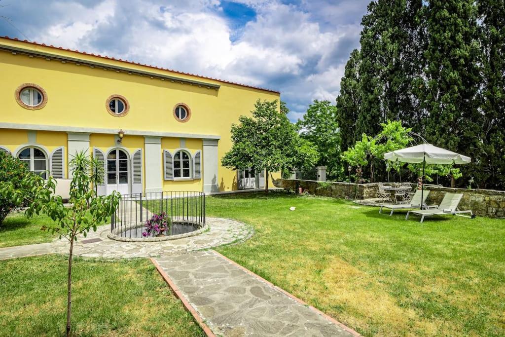 Luxury Limonaia With Jacuzzi Near Florence San Jacopo al Girone Luaran gambar