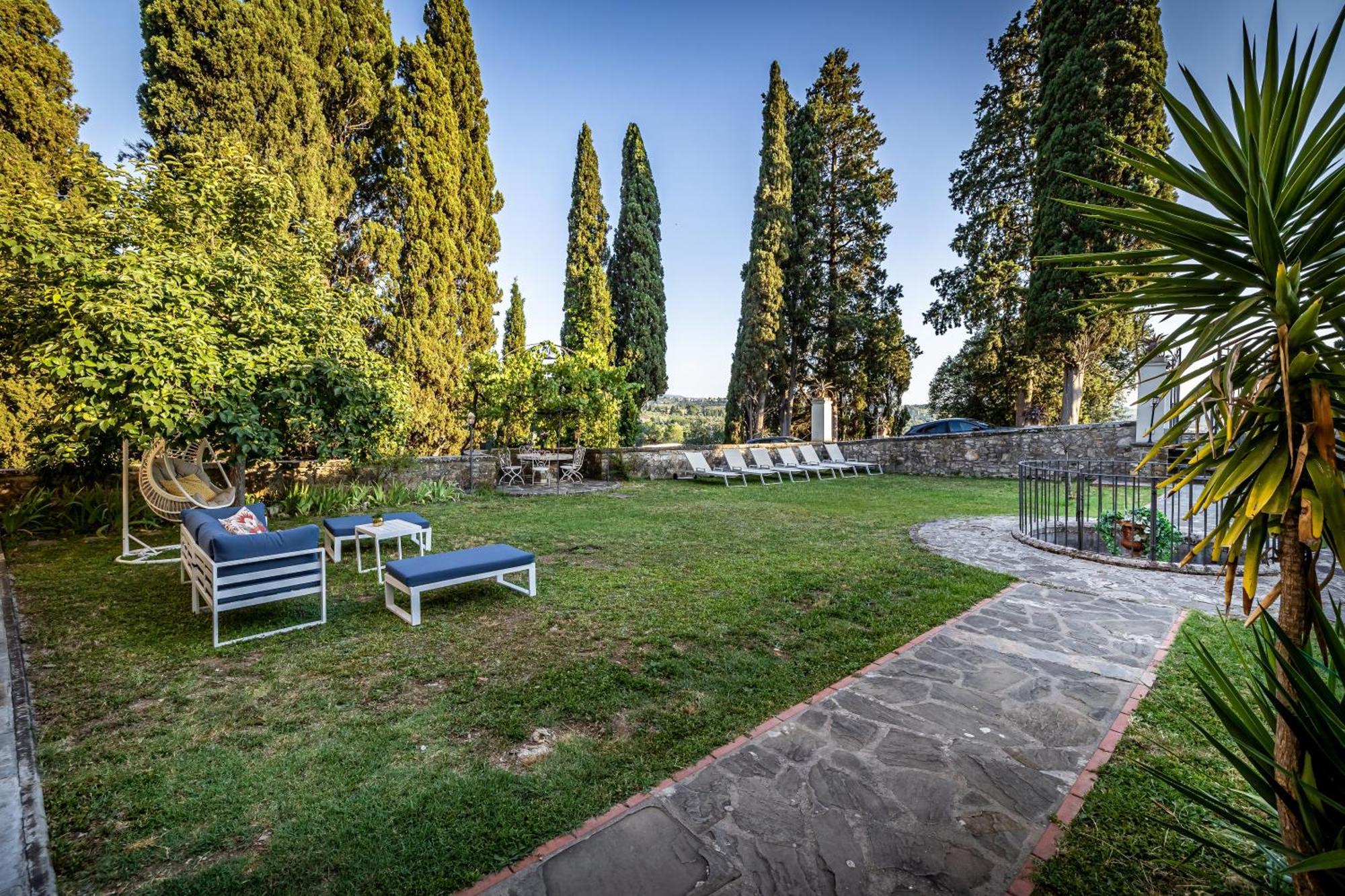Luxury Limonaia With Jacuzzi Near Florence San Jacopo al Girone Luaran gambar